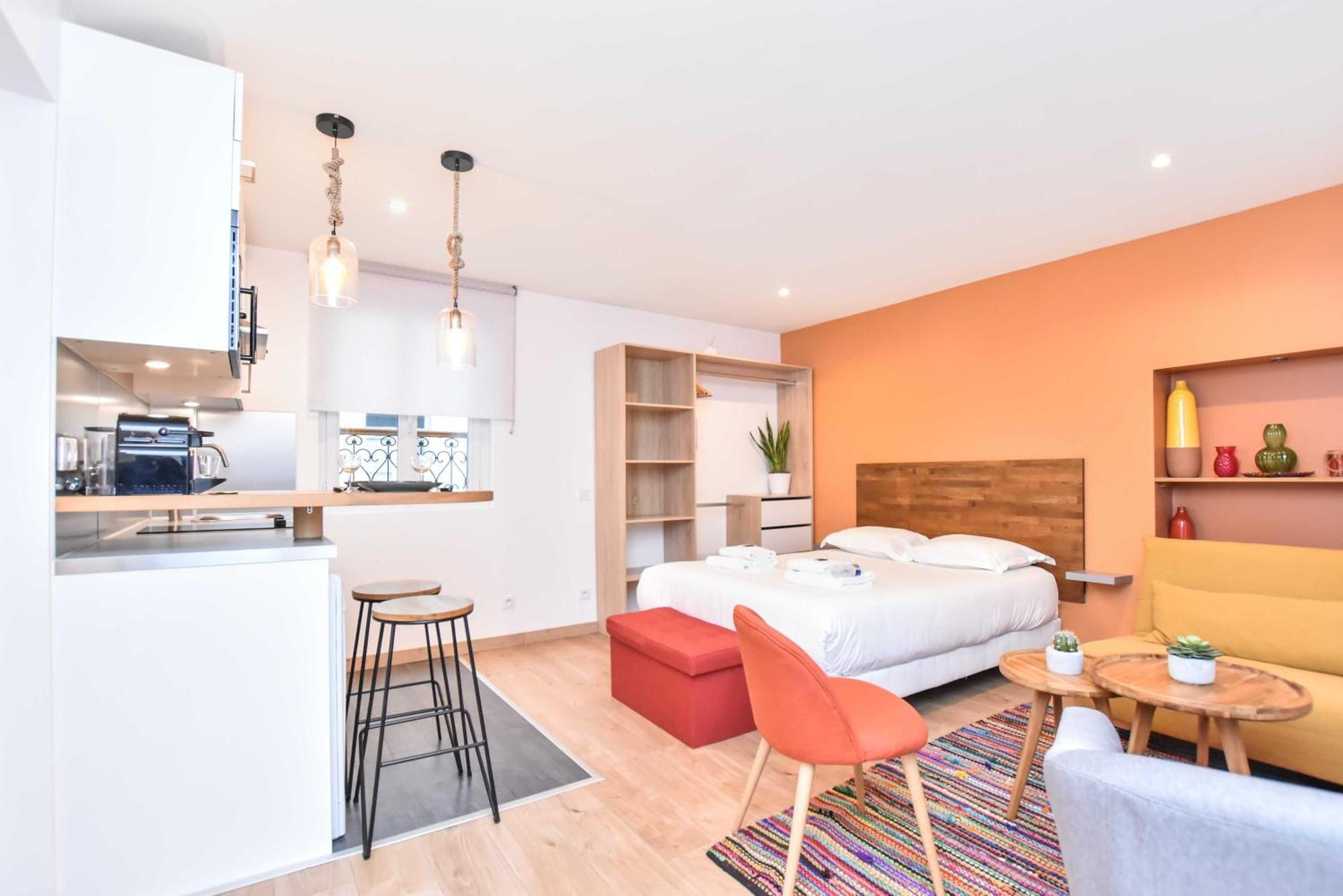 Comfortable Studio - 2p - Sentier Apartment *